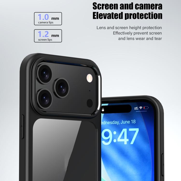 For iPhone 17 Pro iPAKY Bright Color Series Shockproof PC+TPU Phone Case