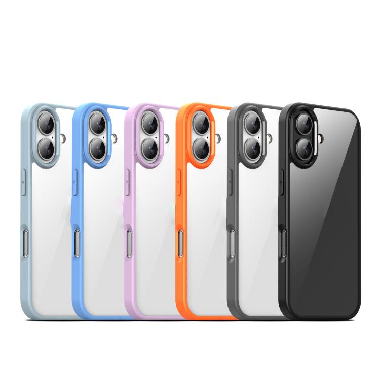 For iPhone 17 iPAKY Bright Color Series Shockproof PC+TPU Phone Case