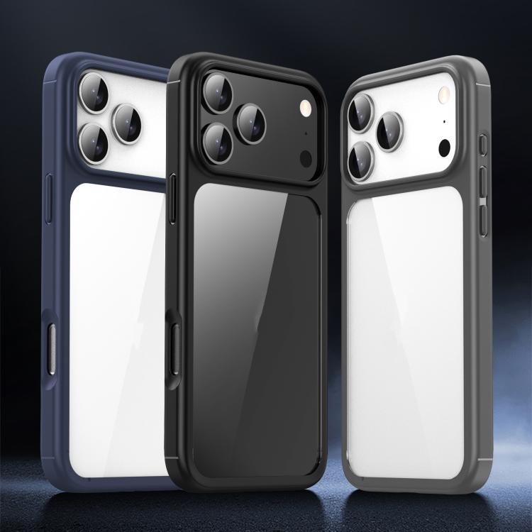 For iPhone 17 Pro iPAKY YJ Series Transparent PC+TPU Phone Case