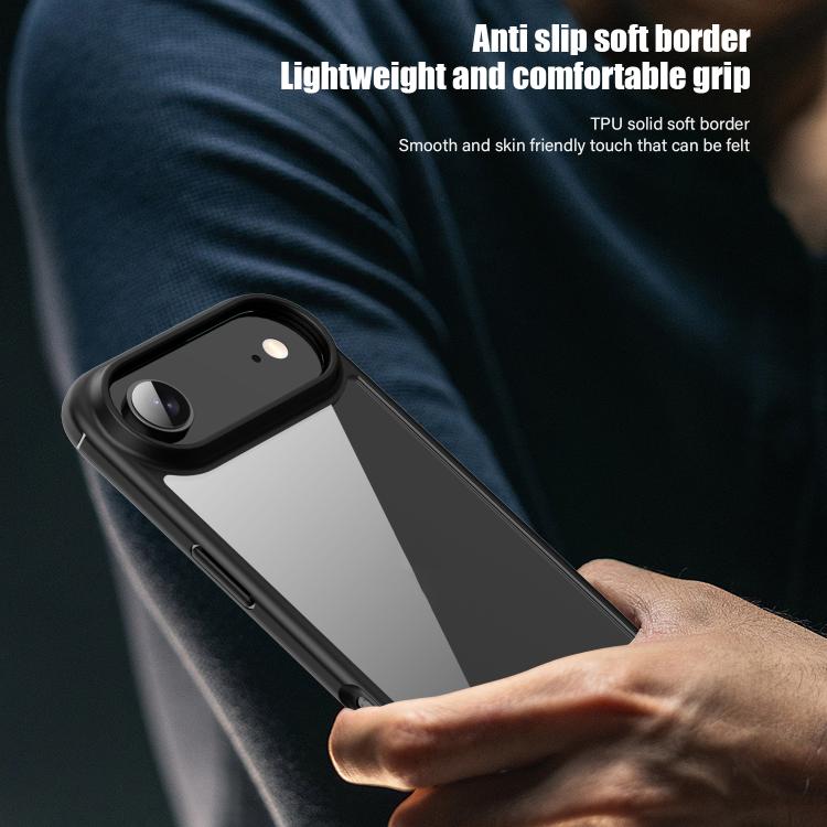 For iPhone Air iPAKY YJ Series Transparent PC+TPU Phone Case