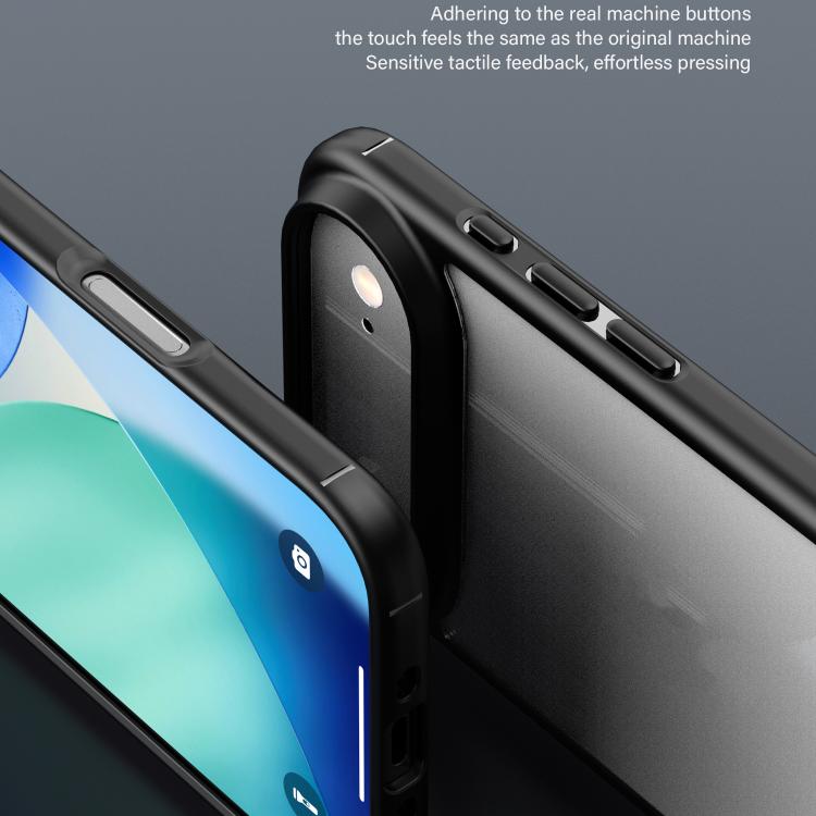 For iPhone Air iPAKY YJ Series Transparent PC+TPU Phone Case
