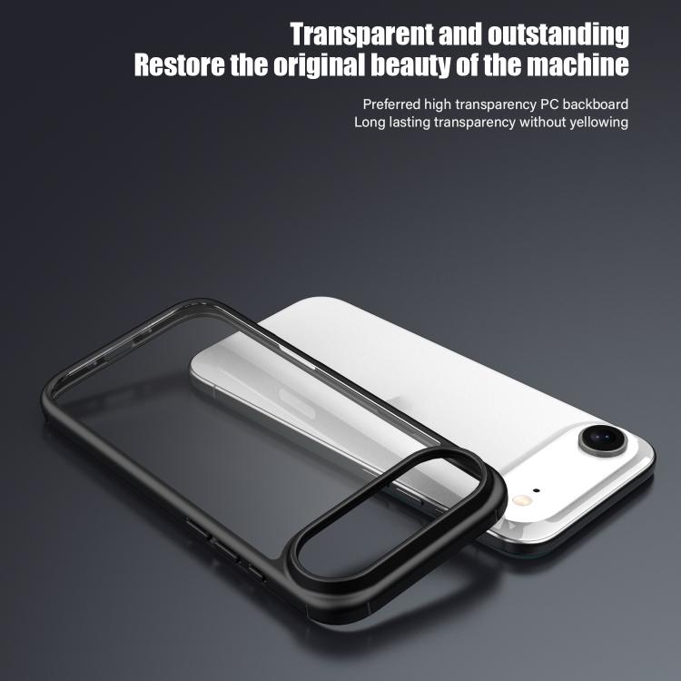 For iPhone Air iPAKY YJ Series Transparent PC+TPU Phone Case