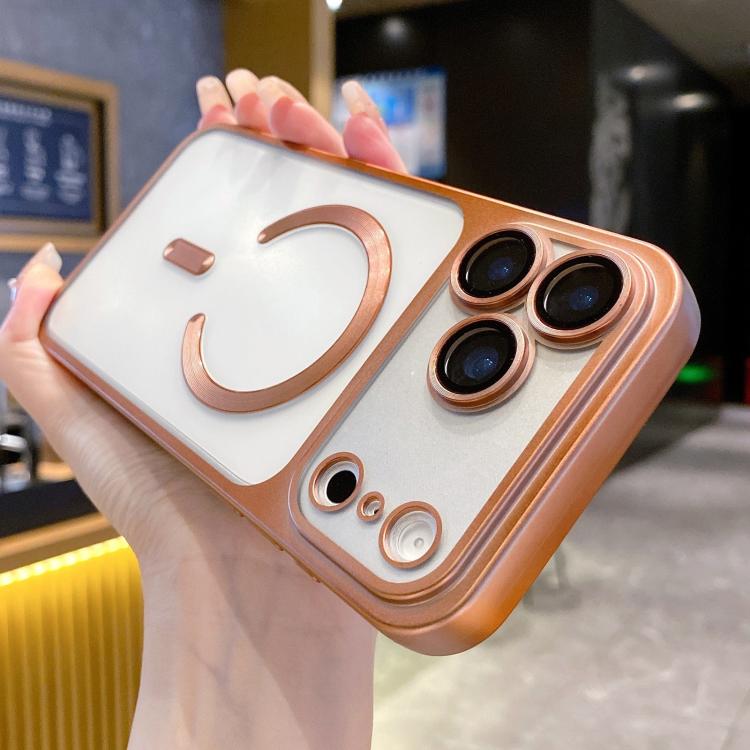For iPhone 17 Pro Max Change to 17 Series Magnetic MagSafe Frosted TPU Phone Case