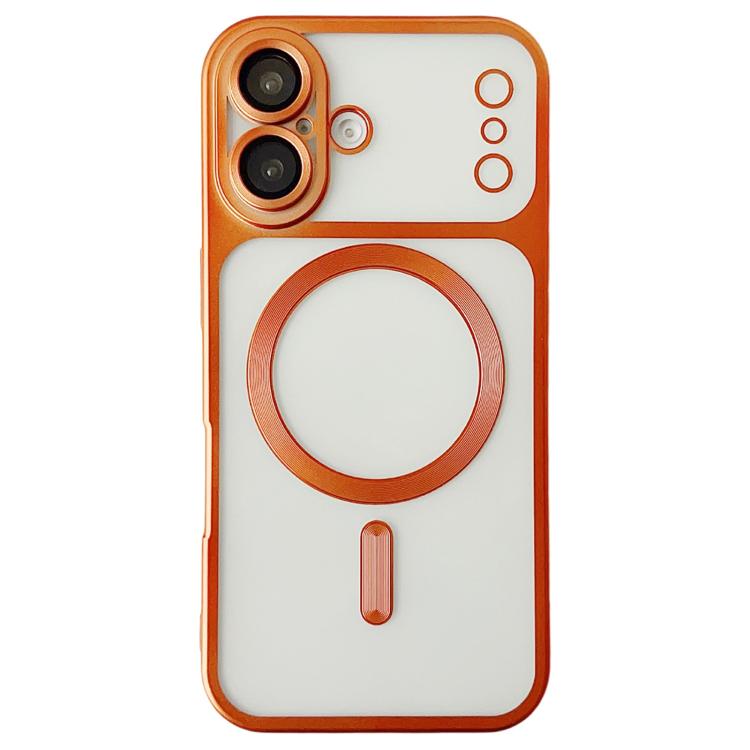 For iPhone 16 Change to 17 Series Magnetic MagSafe Frosted TPU Phone Case