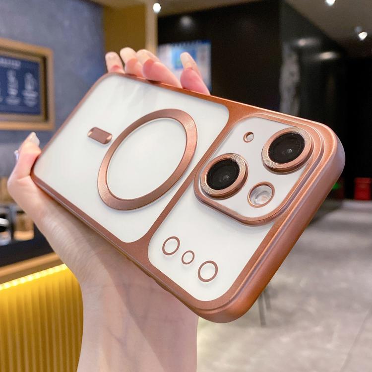 For iPhone 15 Change to 17 Series Magnetic MagSafe Frosted TPU Phone Case
