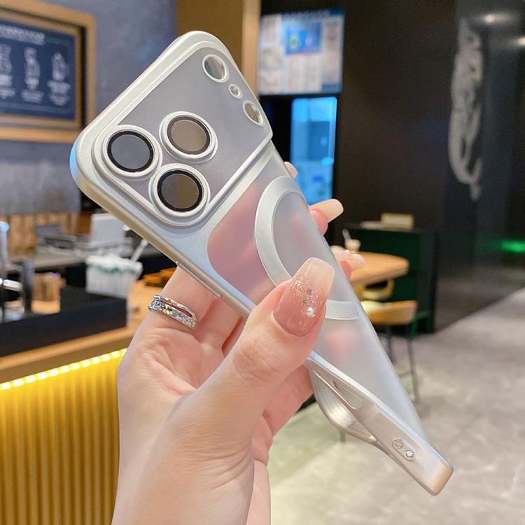 For iPhone 14 Plus Change to 17 Series Magnetic MagSafe Frosted TPU Phone Case