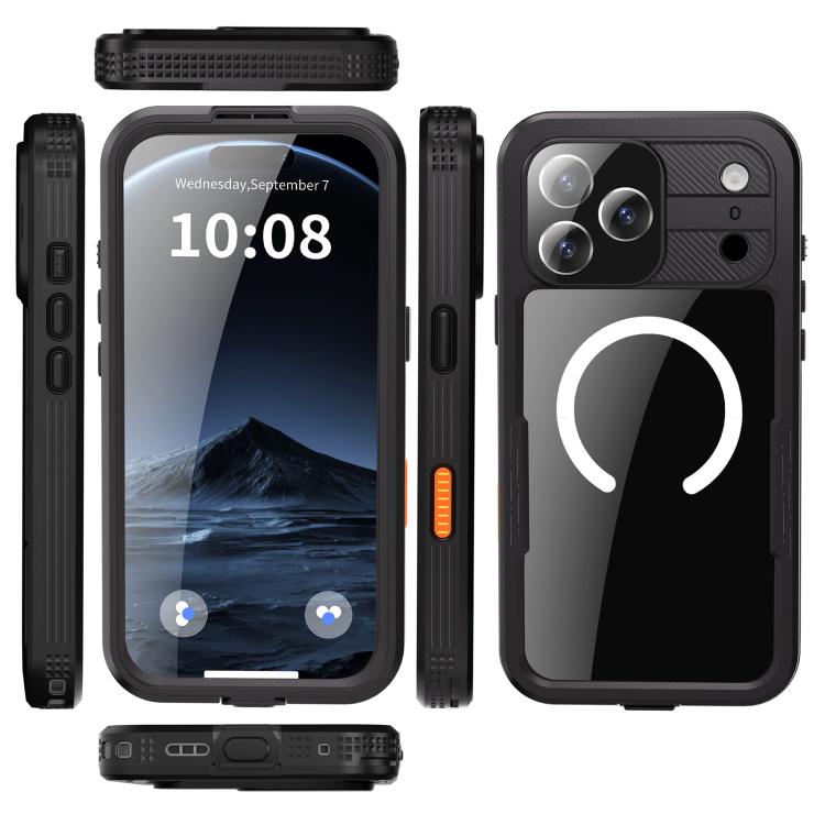 For iPhone 17 Pro Max RedPepper IP68 Waterproof Triple-proof MagSafe Phone Case