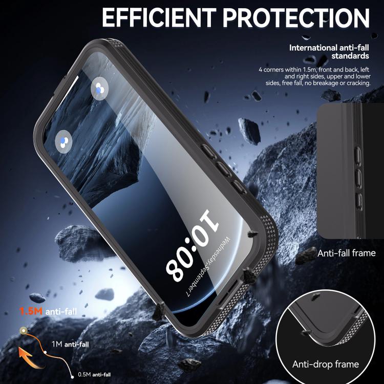 For iPhone 17 Pro Max RedPepper IP68 Waterproof Triple-proof MagSafe Phone Case