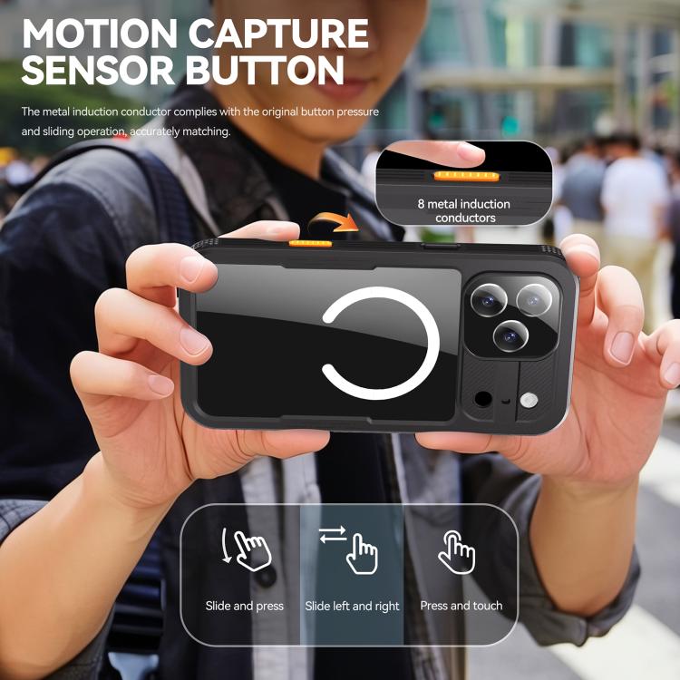 For iPhone 17 Pro Max RedPepper IP68 Waterproof Triple-proof MagSafe Phone Case