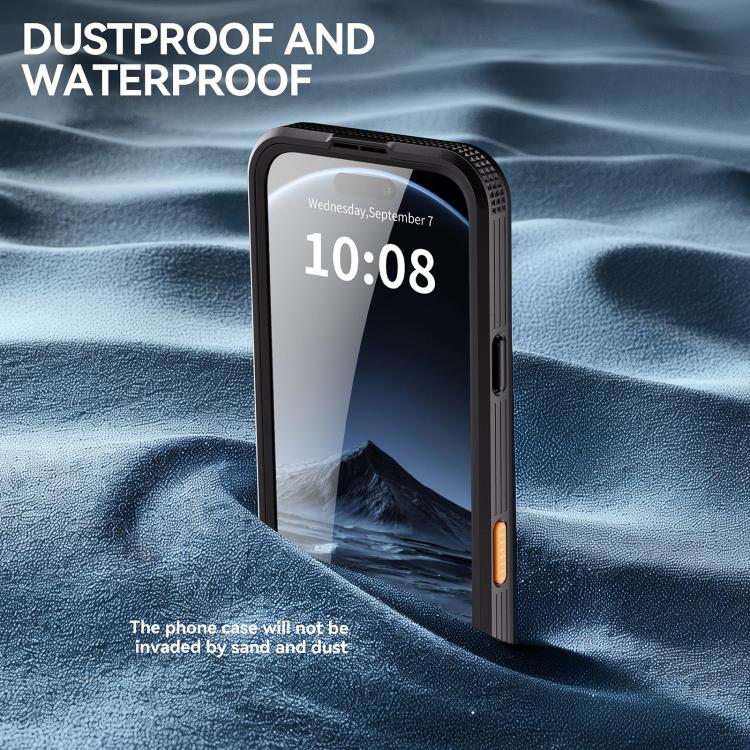 For iPhone 17 Pro Max RedPepper IP68 Waterproof Triple-proof MagSafe Phone Case