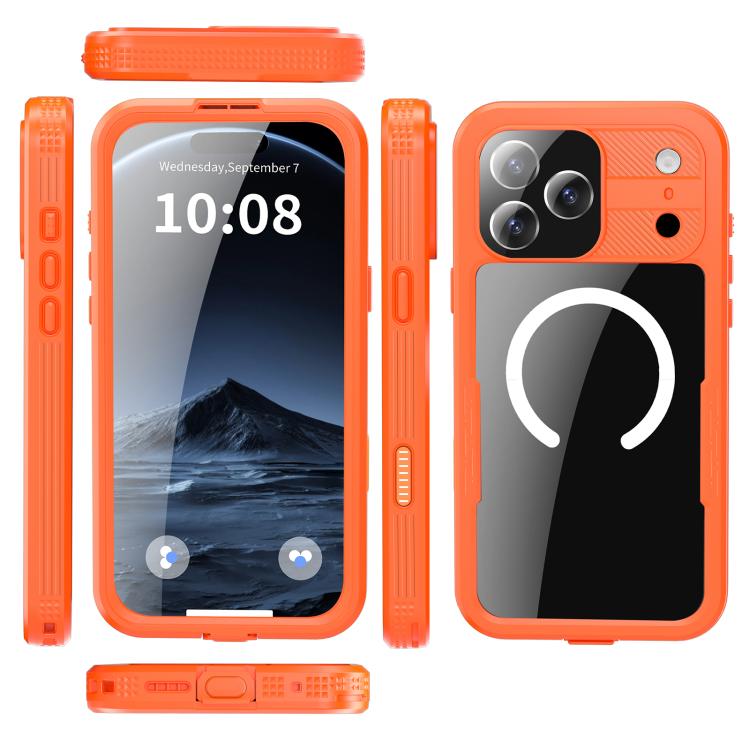 For iPhone 17 Pro Max RedPepper IP68 Waterproof Triple-proof MagSafe Phone Case