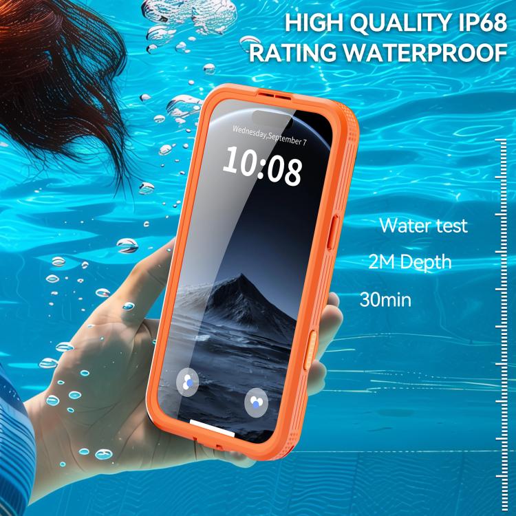 For iPhone 17 Pro Max RedPepper IP68 Waterproof Triple-proof MagSafe Phone Case
