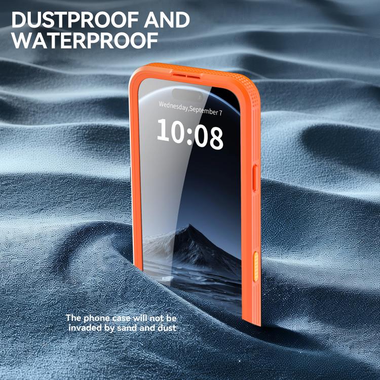 For iPhone 17 Pro Max RedPepper IP68 Waterproof Triple-proof MagSafe Phone Case