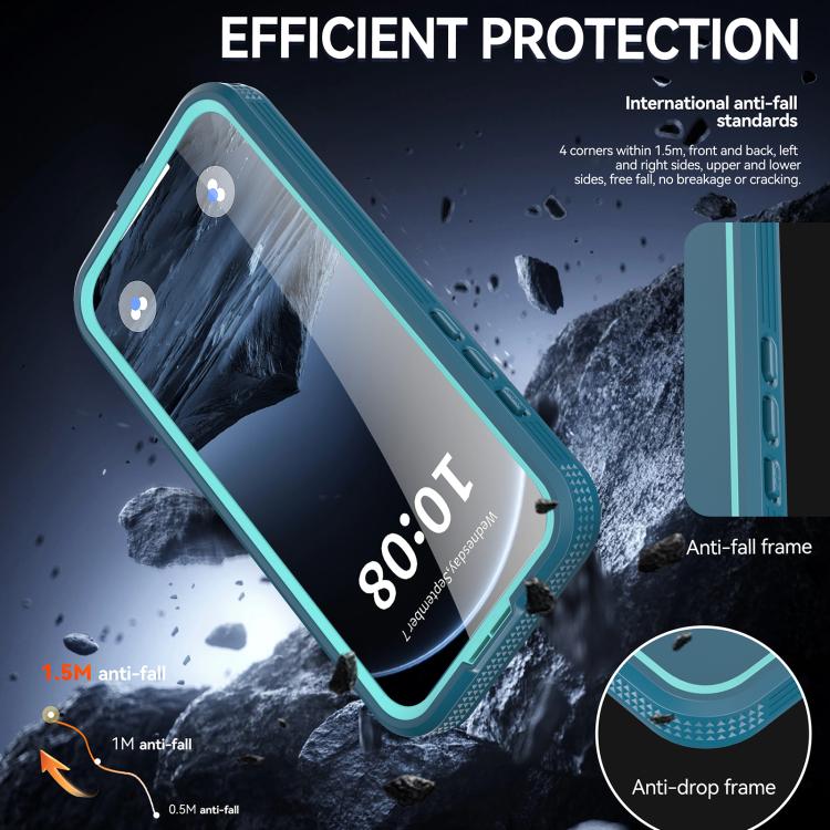 For iPhone 17 Pro Max RedPepper IP68 Waterproof Triple-proof MagSafe Phone Case
