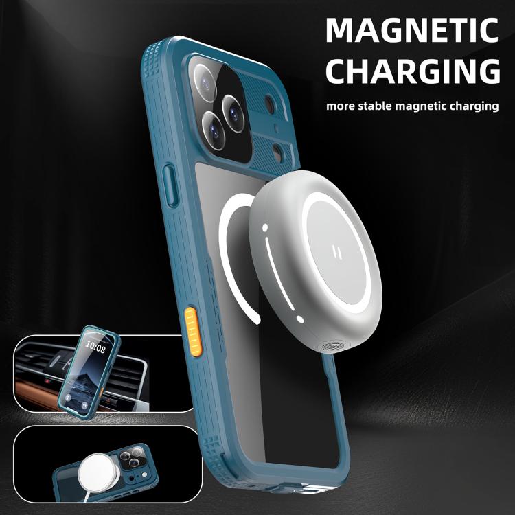 For iPhone 17 Pro Max RedPepper IP68 Waterproof Triple-proof MagSafe Phone Case