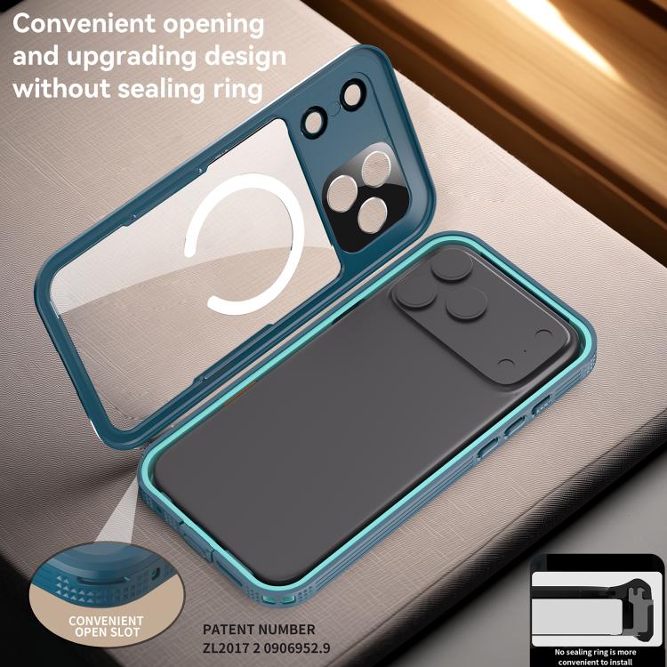 For iPhone 17 Pro Max RedPepper IP68 Waterproof Triple-proof MagSafe Phone Case