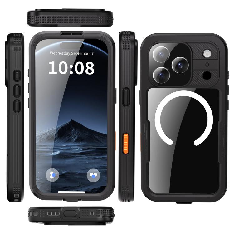 For iPhone 17 Pro RedPepper IP68 Waterproof Triple-proof MagSafe Phone Case
