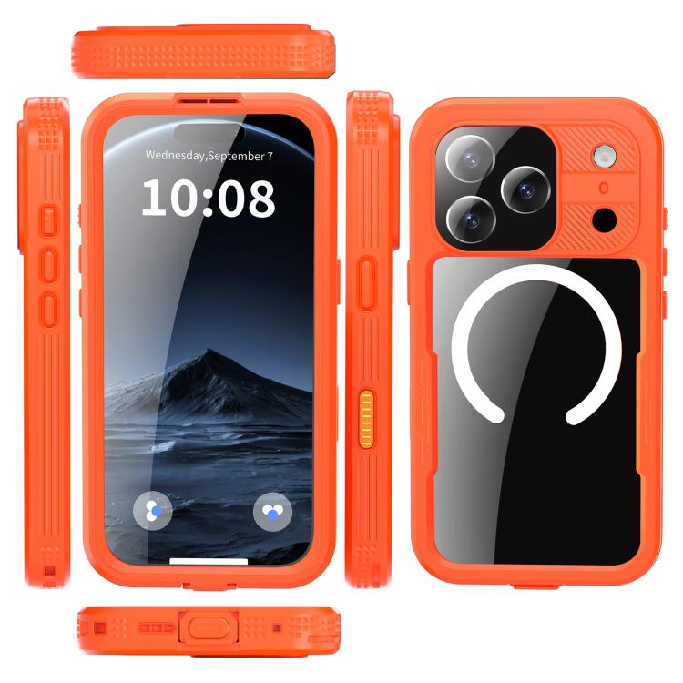 For iPhone 17 Pro RedPepper IP68 Waterproof Triple-proof MagSafe Phone Case
