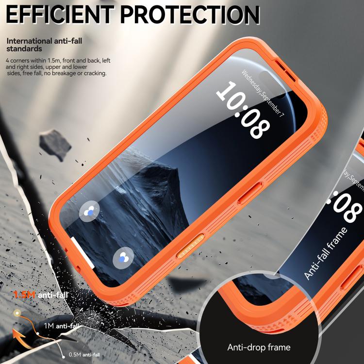 For iPhone 17 Pro RedPepper IP68 Waterproof Triple-proof MagSafe Phone Case