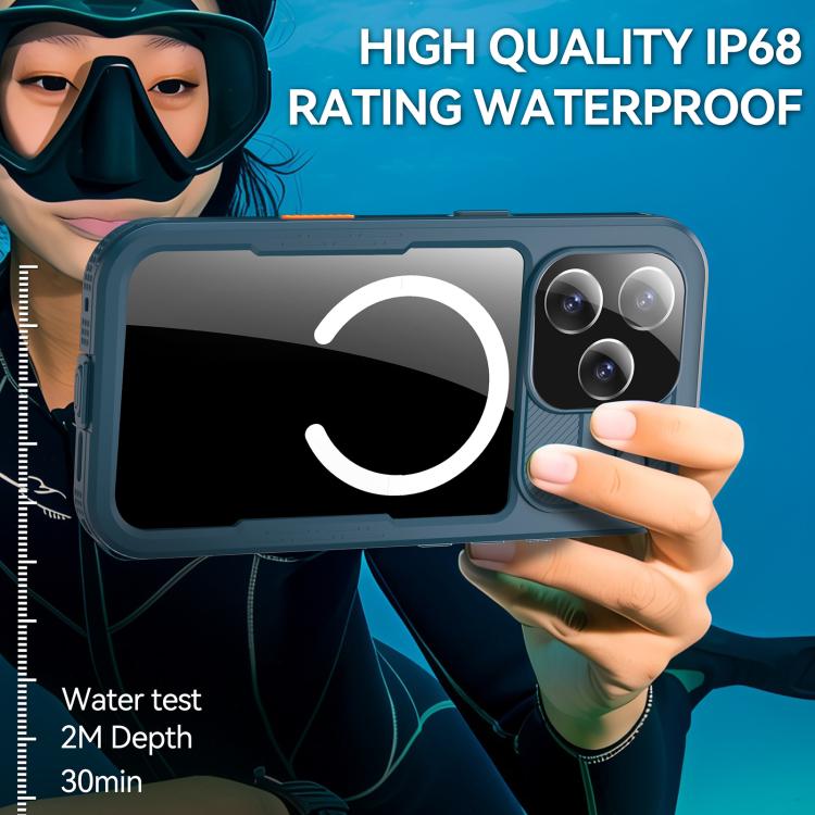 For iPhone 17 Pro RedPepper IP68 Waterproof Triple-proof MagSafe Phone Case