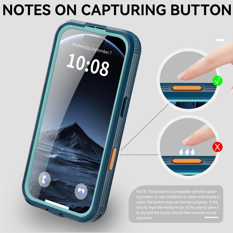 For iPhone 17 Pro RedPepper IP68 Waterproof Triple-proof MagSafe Phone Case