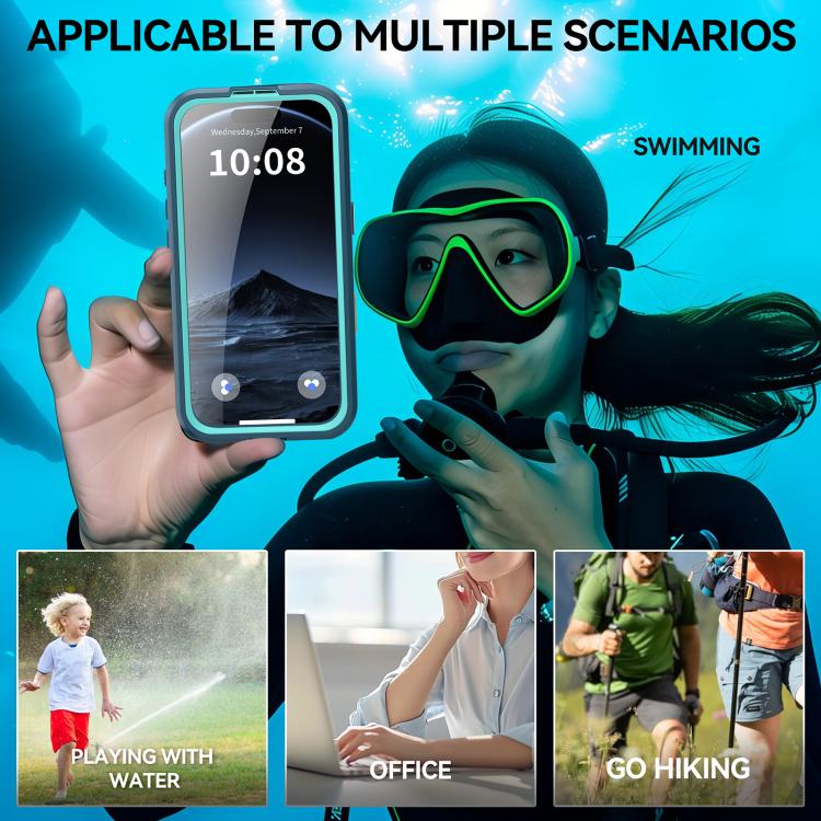 For iPhone 17 Pro RedPepper IP68 Waterproof Triple-proof MagSafe Phone Case