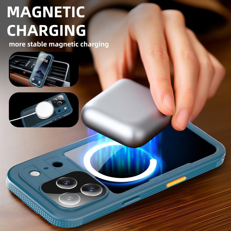 For iPhone 17 Pro RedPepper IP68 Waterproof Triple-proof MagSafe Phone Case