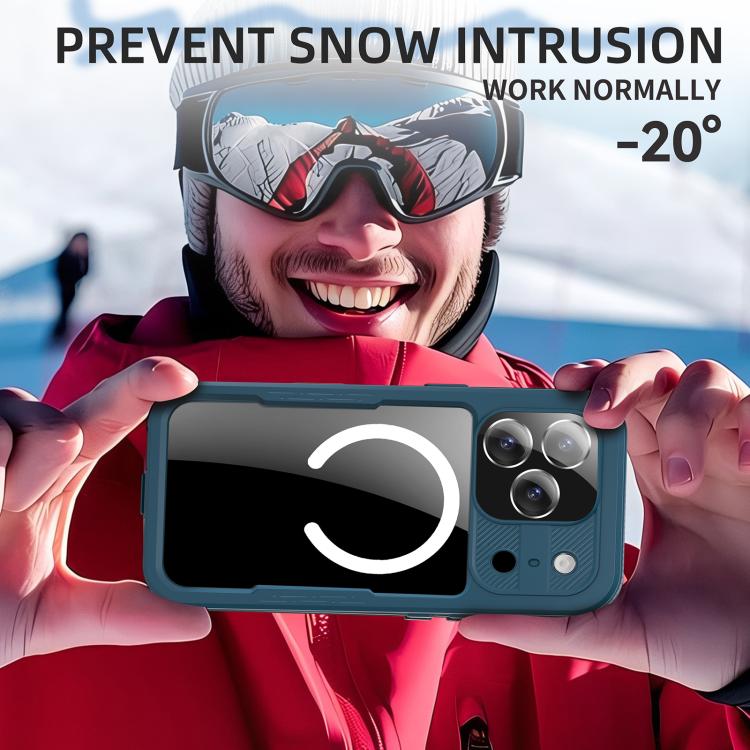 For iPhone 17 Pro RedPepper IP68 Waterproof Triple-proof MagSafe Phone Case