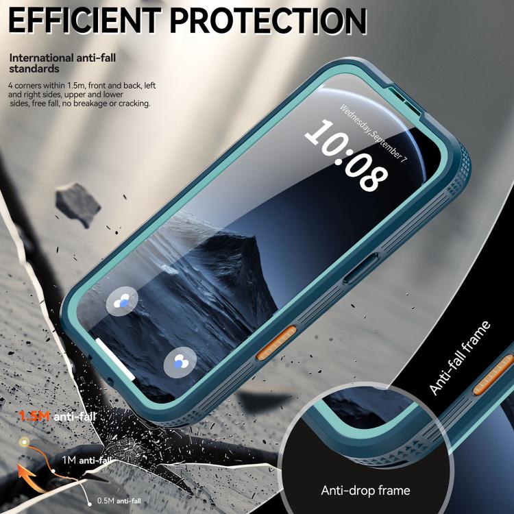 For iPhone 17 Pro RedPepper IP68 Waterproof Triple-proof MagSafe Phone Case