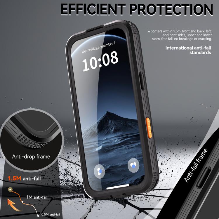 For iPhone Air RedPepper IP68 Waterproof Triple-proof MagSafe Phone Case