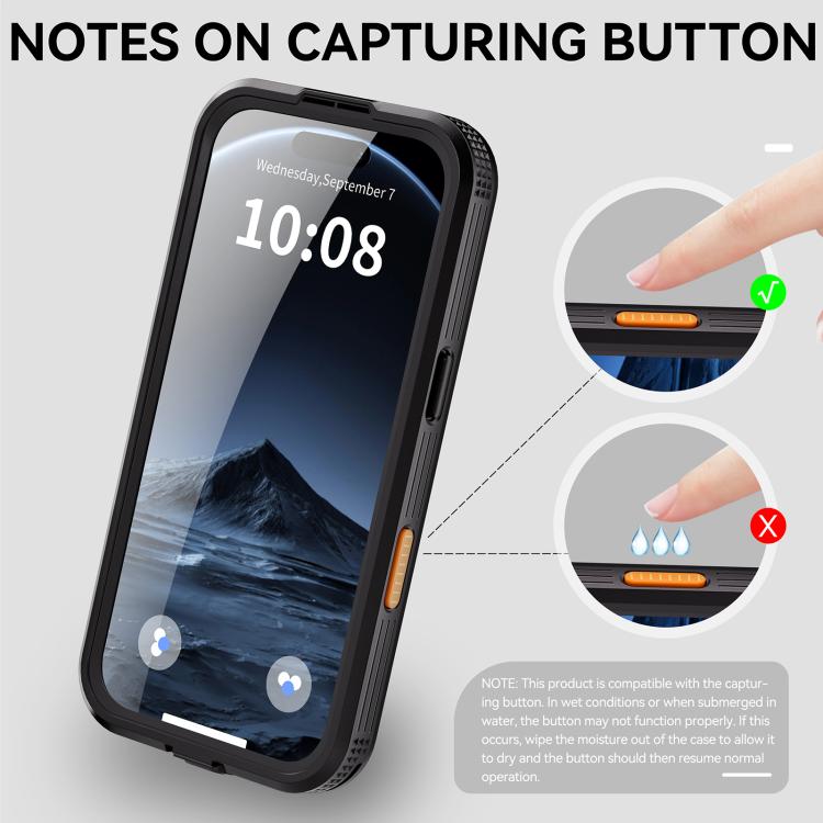 For iPhone Air RedPepper IP68 Waterproof Triple-proof MagSafe Phone Case