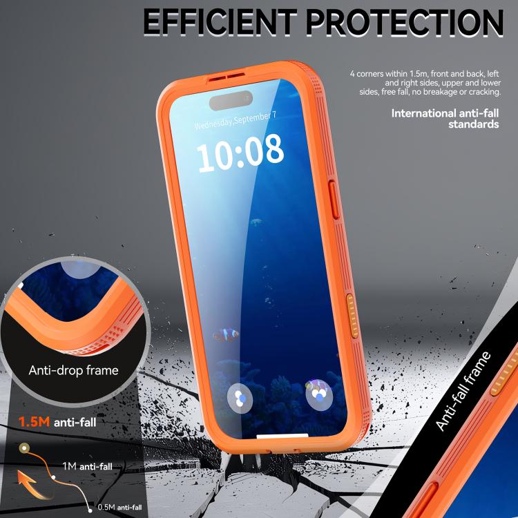 For iPhone Air RedPepper IP68 Waterproof Triple-proof MagSafe Phone Case