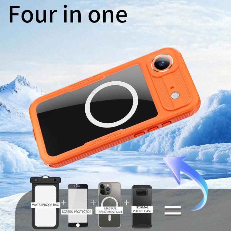 For iPhone Air RedPepper IP68 Waterproof Triple-proof MagSafe Phone Case