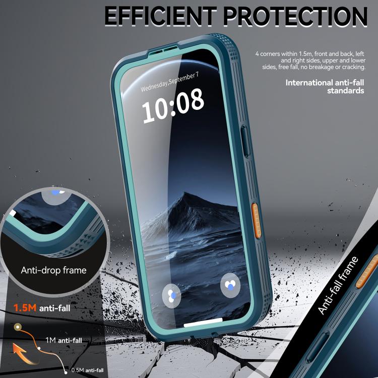 For iPhone Air RedPepper IP68 Waterproof Triple-proof MagSafe Phone Case