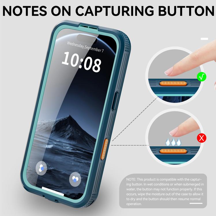 For iPhone Air RedPepper IP68 Waterproof Triple-proof MagSafe Phone Case