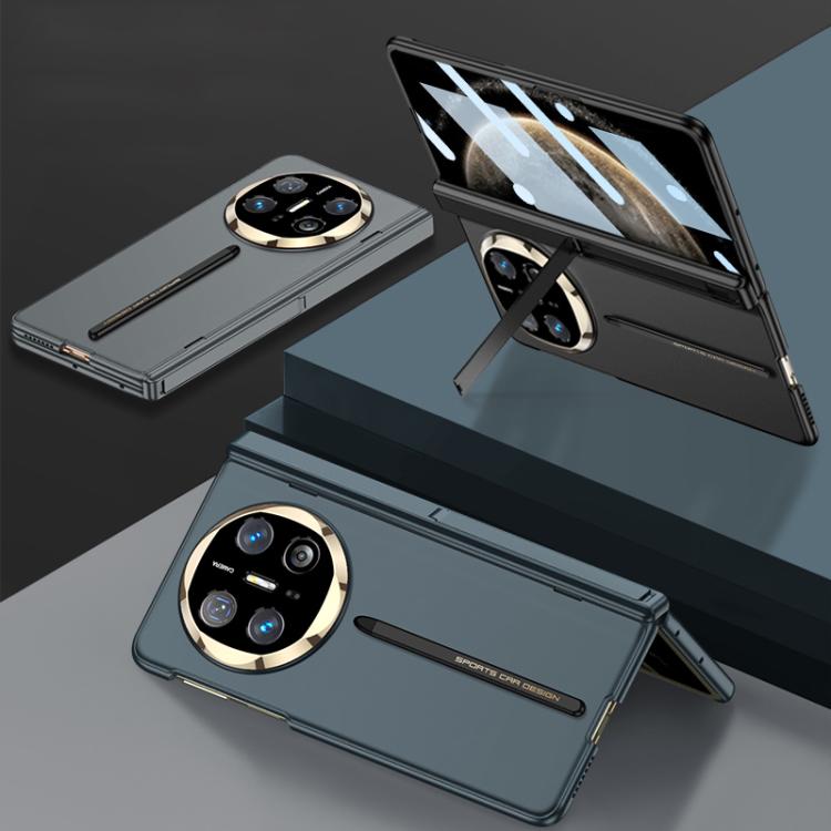 For Huawei Mate X6 GKK Integrated Magnetic Folding Hinge Full Coverage Phone Case with Magnetic Pen