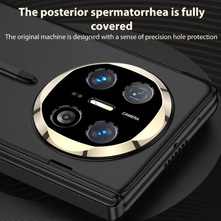 For Huawei Mate X6 GKK Integrated Magnetic Folding Hinge Full Coverage Phone Case with Magnetic Pen