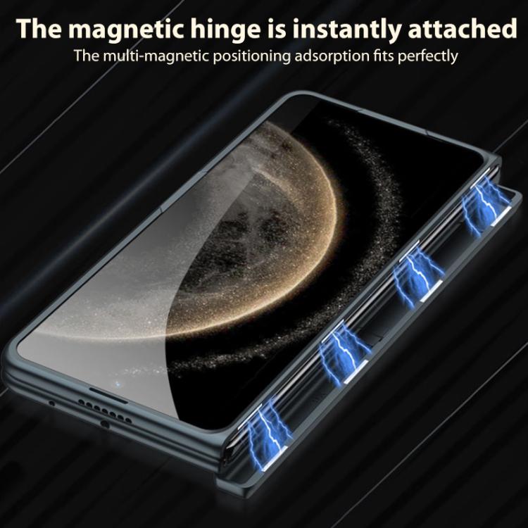 For Huawei Mate X6 GKK Integrated Magnetic Folding Hinge Full Coverage Phone Case with Magnetic Pen