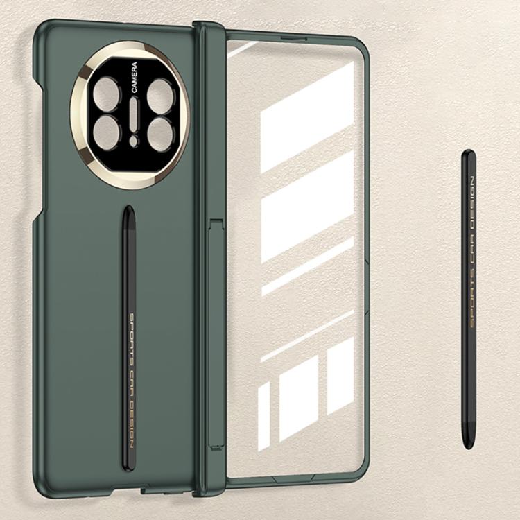 For Huawei Mate X5 / X3 GKK Integrated Magnetic Folding Hinge Full Coverage Phone Case with Magnetic Pen