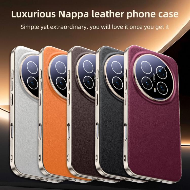 For Honor Magic8 Pro Skin Feel Leather Texture Cooling Phone Case