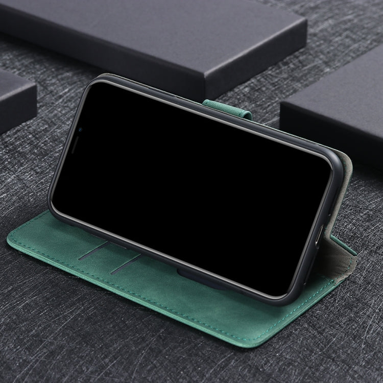 For Samsung Galaxy Z Fold2 5G Solid Color Skin Feel Magnetic Buckle Horizontal Flip Calf Texture PU Leather Case with Holder & Card Slots & Wallet