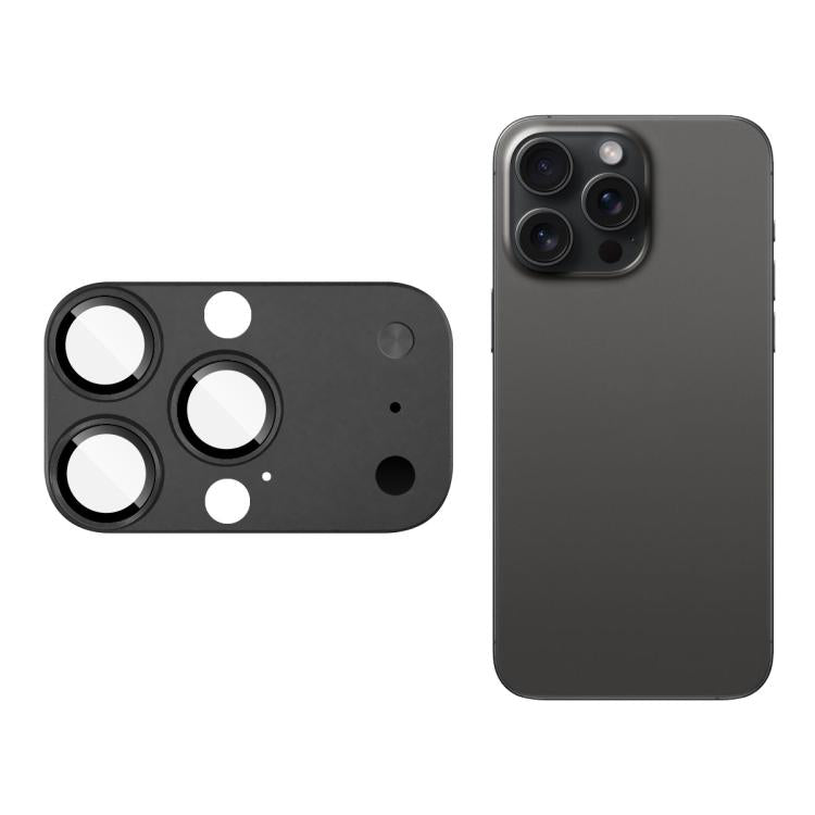 For iPhone 15 Pro Max/16 Pro Max imak Magic Style Lens Film, Imitating the Appearance of the iP17 Pro Max