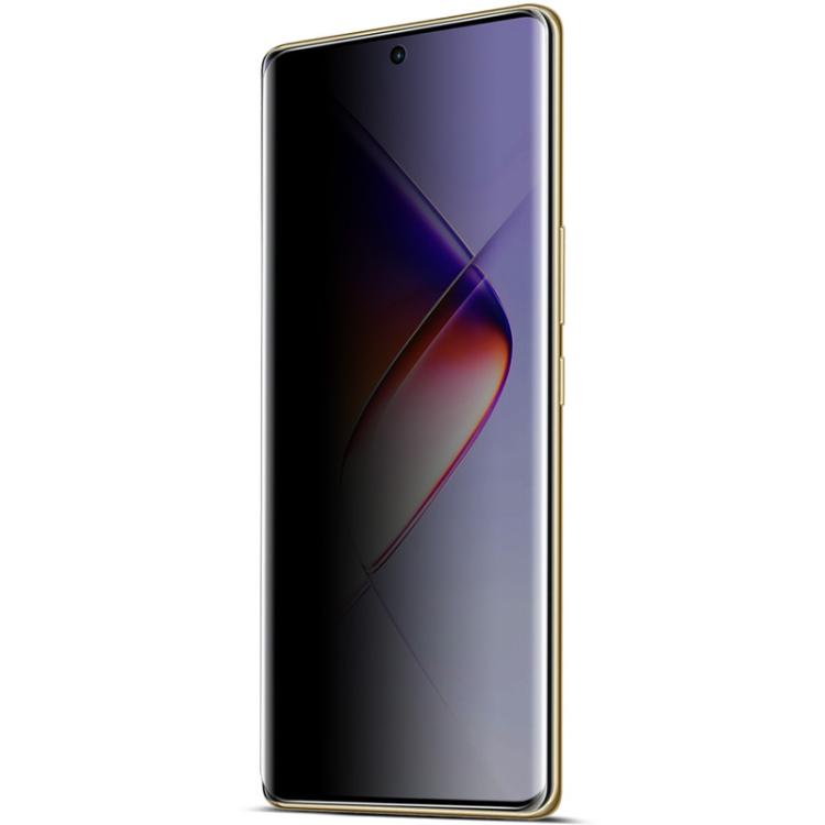 For Infinix Note 40 Pro+ 5G imak No Edge Version 3D Curved Privacy Full Screen Tempered Glass Film