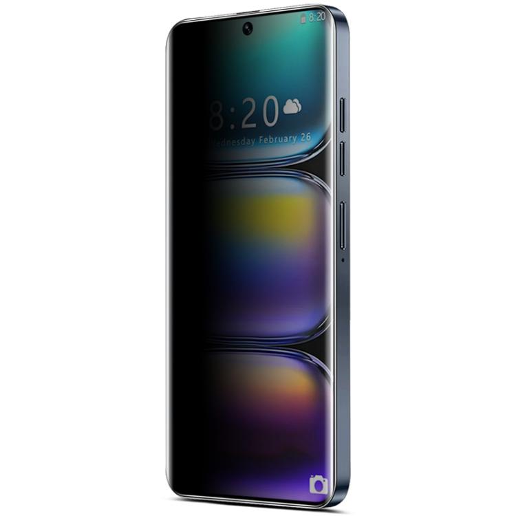 For Infinix Hot 50 Pro+ imak No Edge Version 3D Curved Privacy Full Screen Tempered Glass Film