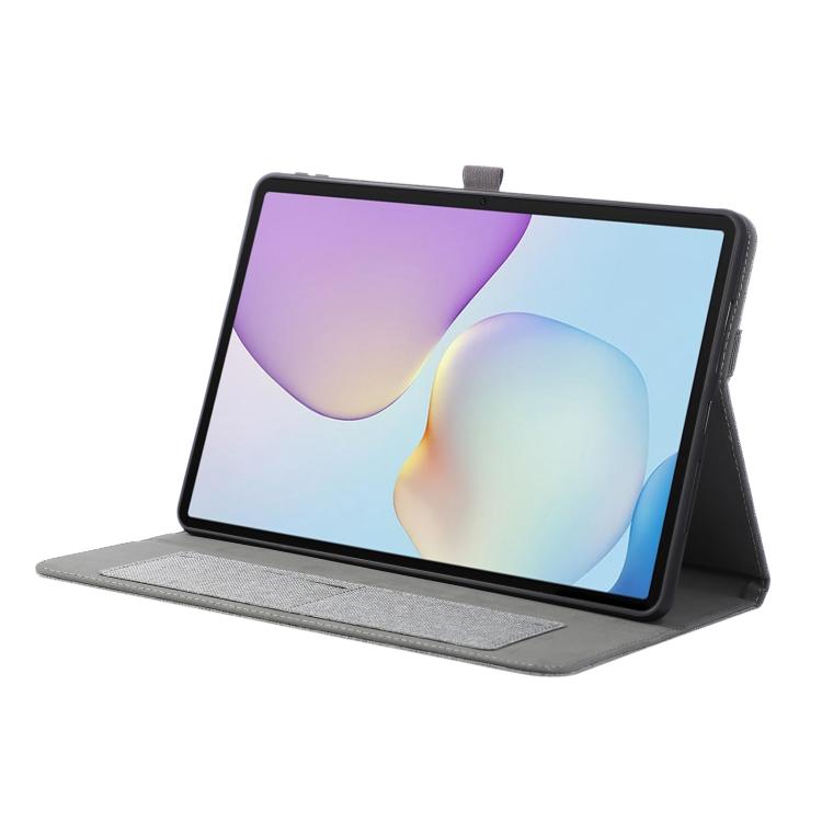 For Huawei MatePad 11.5 S 2025 Fabric Texture Horizontal Flip Leather Tablet Case with Hand Strap