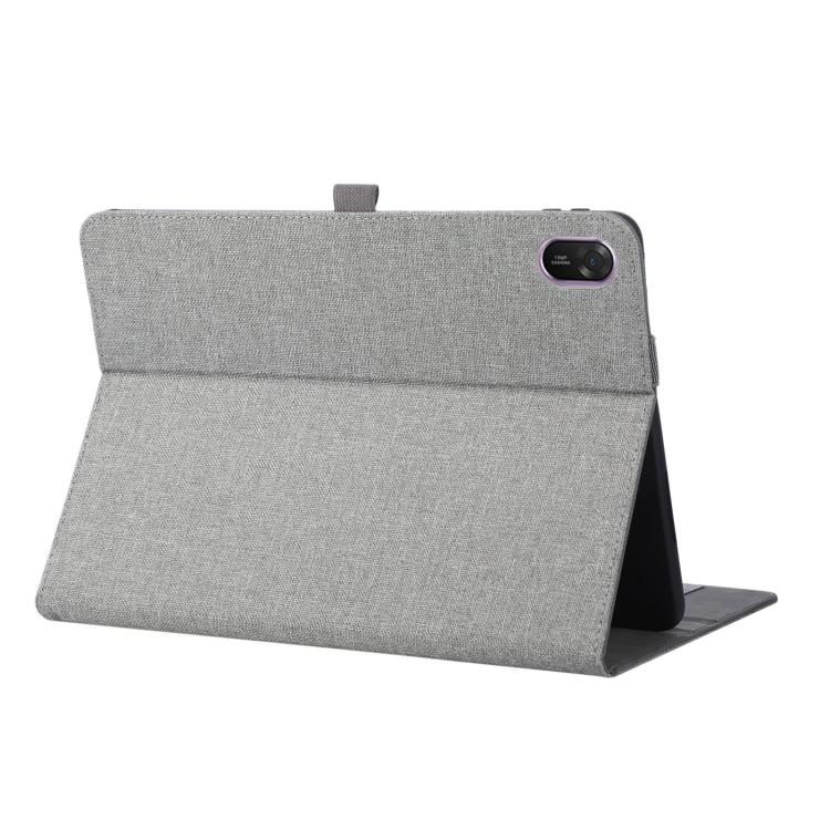 For Huawei MatePad 11.5 S 2025 Fabric Texture Horizontal Flip Leather Tablet Case with Hand Strap
