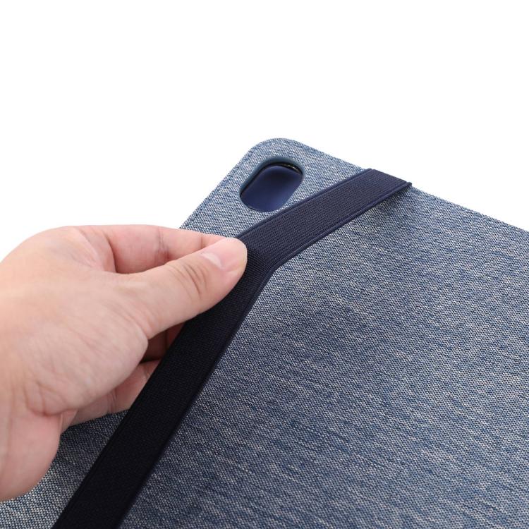 For Huawei MatePad 11.5 S 2025 Fabric Texture Horizontal Flip Leather Tablet Case with Hand Strap
