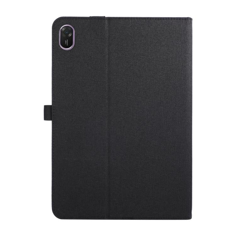 For Huawei MatePad 11.5 S 2025 Fabric Texture Horizontal Flip Leather Tablet Case with Hand Strap