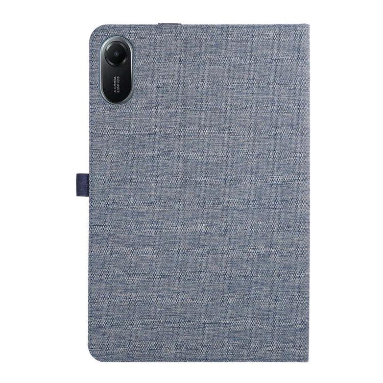 For Xiaomi Redmi Pad 2 Pro 12.1 Fabric Texture Horizontal Flip Leather Tablet Case with Hand Strap