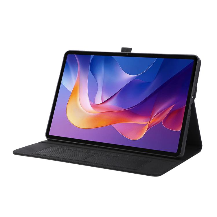 For Xiaomi Redmi Pad 2 Pro 12.1 Fabric Texture Horizontal Flip Leather Tablet Case with Hand Strap